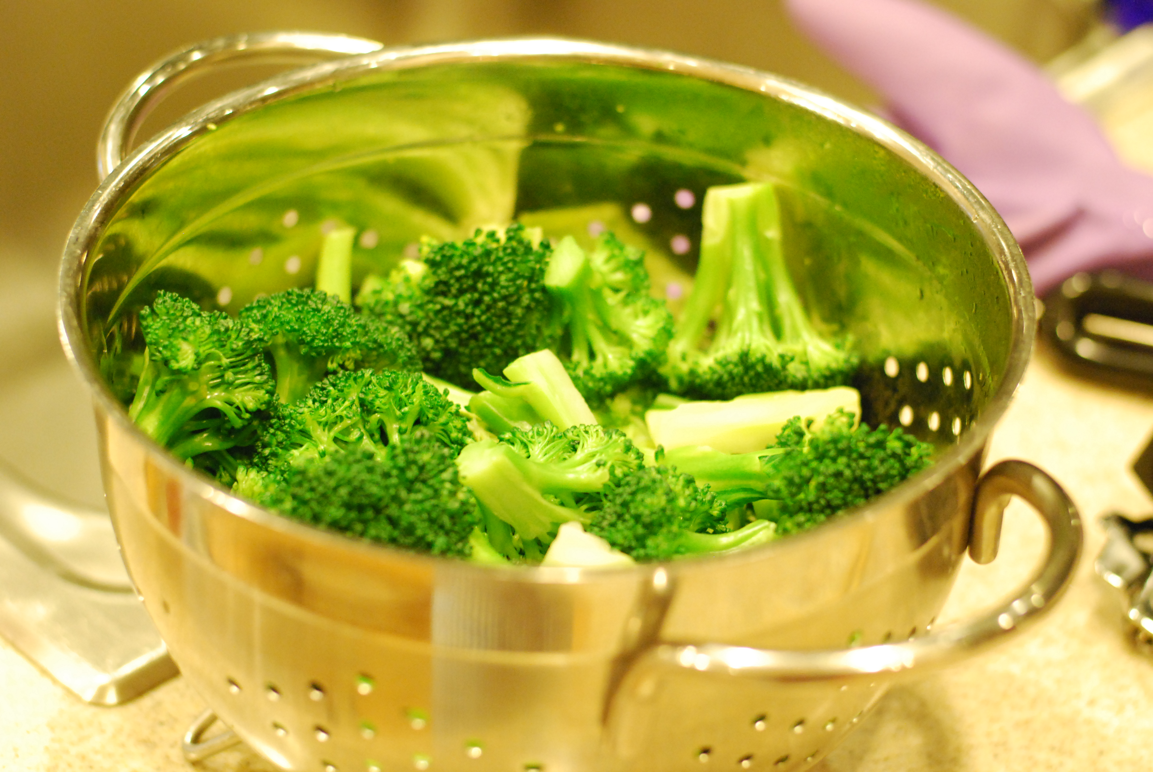 blanch broccoli